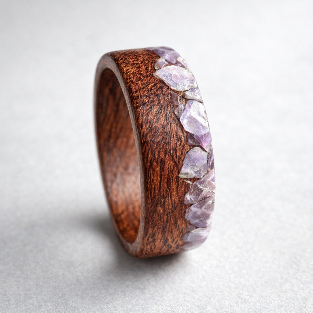 Rosewood Amethyst Mountain